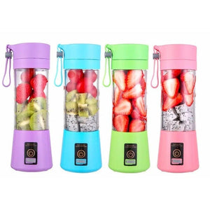 PORTABLE & RECHARGEABLE ELECTRIC JUICE BLENDER